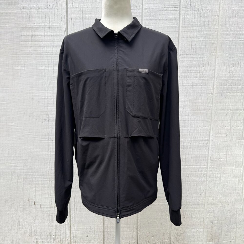 Figs Pro Men's Black Jacket